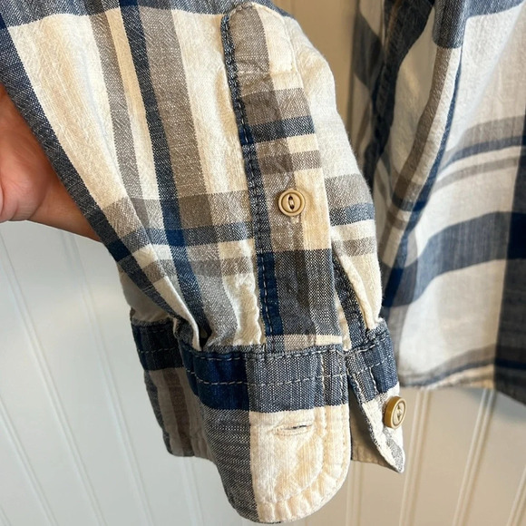 Wrangler Indigo Men's bundle of 3 XL/TG button down  100% cotton plaid - Picture 5 of 16